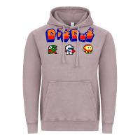 Vintage Zinc dig dug Vintage Hoodie - artisFamous