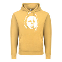 Vintage Mustard halloween horror myers Vintage Hoodie - artisFamous
