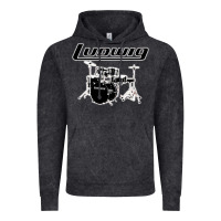Vintage Black ludwig drum Vintage Hoodie - artisFamous