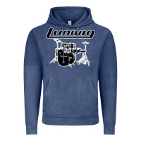 Vintage Denim ludwig drum Vintage Hoodie - artisFamous