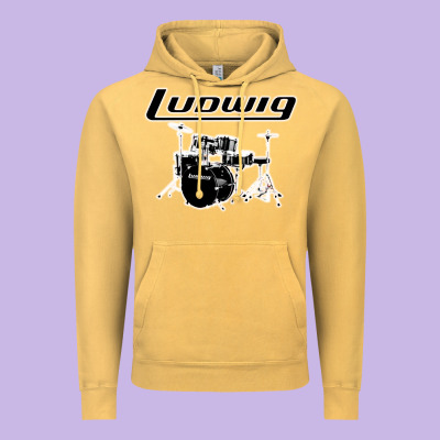 Ludwig Drum Vintage Hoodie Designed By Artisfamous