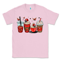 Bubblegum Pink ladybug coffee cups Classic Tee - OliviaCreatesArt