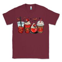 Burgundy ladybug coffee cups Classic Tee - OliviaCreatesArt