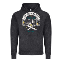 Vintage Black on your marks get set bake Vintage Hoodie - artisFamous