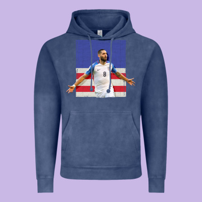 Usmnt Vintage Hoodie Designed By Artisfamous