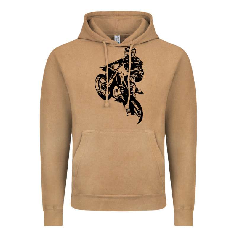 Motocross Dirt Bike Design Got Dirt Vintage Hoodie by artisFamous | Teevron