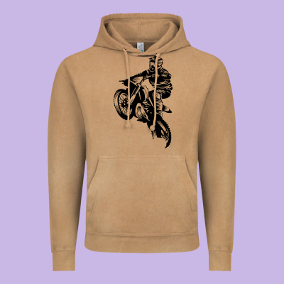 Motocross Dirt Bike Design Got Dirt Vintage Hoodie Designed By Artisfamous