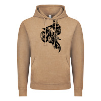 Vintage Coffee motocross dirt bike design got dirt Vintage Hoodie - artisFamous