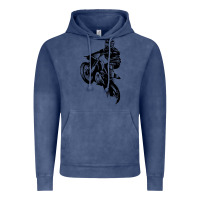 Vintage Denim motocross dirt bike design got dirt Vintage Hoodie - artisFamous
