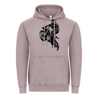 Vintage Zinc motocross dirt bike design got dirt Vintage Hoodie - artisFamous