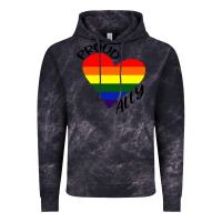 Cloud Black proud ally lgbt heart gay pride month Vintage Hoodie - artisFamous