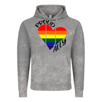 Cloud Rock proud ally lgbt heart gay pride month Vintage Hoodie - artisFamous