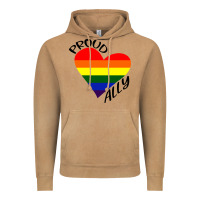 Vintage Camel proud ally lgbt heart gay pride month Vintage Hoodie - artisFamous
