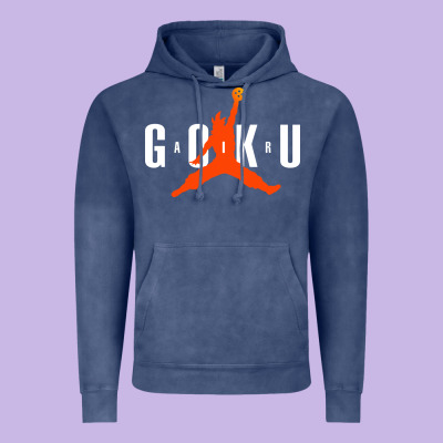 Goku Vintage Hoodie Designed By Artisfamous