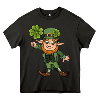 Asphalt St. Patrick's day elf Heavy Core Tee - CowGirlArtShop