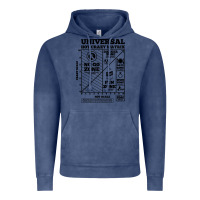 Vintage Denim hot crazy matrix matrix Vintage Hoodie - artisFamous