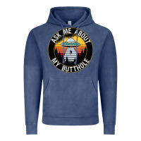 Vintage Denim ask me about my butthole ufo Vintage Hoodie - artisFamous