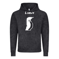 Vintage Black linux Vintage Hoodie - artisFamous