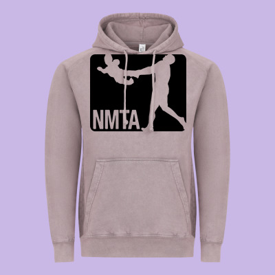 National Midget Tossing Association Vintage Hoodie Designed By Artisfamous