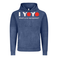 Vintage Denim funny yoyo Vintage Hoodie - artisFamous
