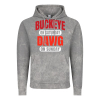 Cloud Rock buckeye on saturday Vintage Hoodie - artisFamous