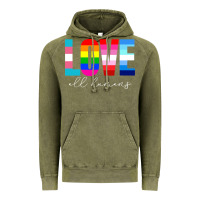 Lgbt Pride Rainbow Love Lgbtq Pride Vintage Hoodie | Teevron