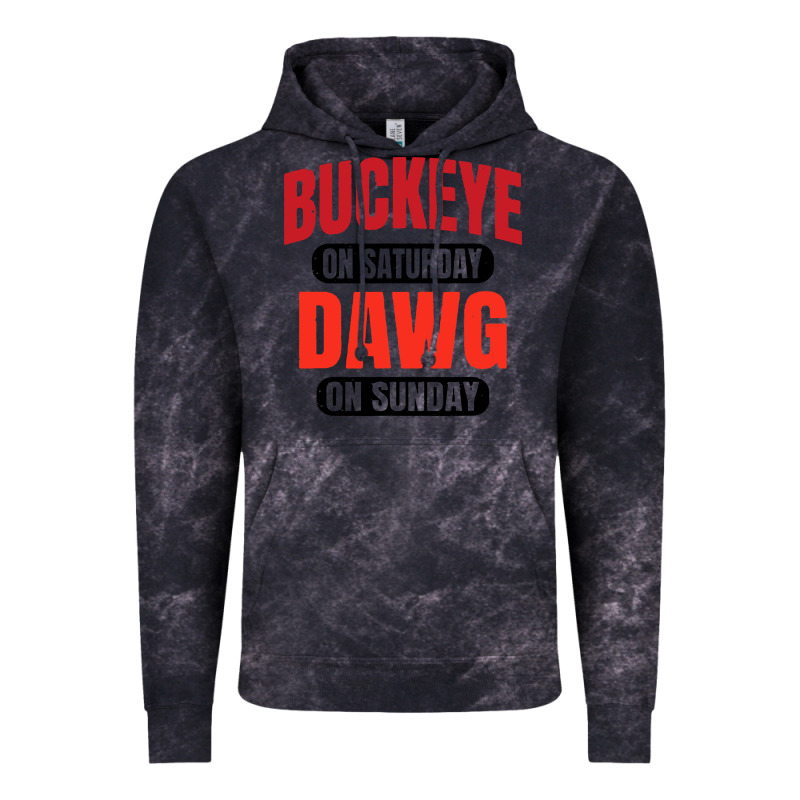 Buckeye On Saturday Vintage Hoodie by artisFamous | Teevron