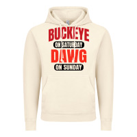 Vintage Artic buckeye on saturday Vintage Hoodie - artisFamous