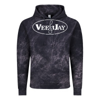 Cloud Black vee jay records Vintage Hoodie - artisFamous