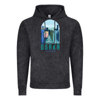 Vintage Black Osaka Japan Vintage Hoodie - artisFamous