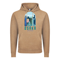 Vintage Coffee Osaka Japan Vintage Hoodie - artisFamous