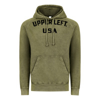 Vintage Olive upper left usa Vintage Hoodie - artisFamous