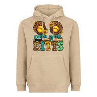 Mushroom calm your mitts softball Heavyweight Hoodie - Jasminsmagicworld