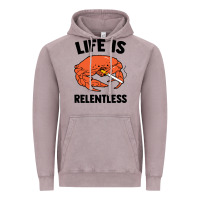 Vintage Zinc crab life is relentless Vintage Hoodie - artisFamous