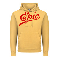 Vintage Mustard epic records Vintage Hoodie - artisFamous