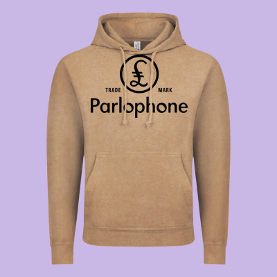 Parlophone Records Vintage Hoodie Designed By Artisfamous