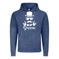 Vintage Denim groom bachelor party Vintage Hoodie - artisFamous