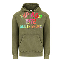Vintage Olive hip hop 1972 south bronx Vintage Hoodie - artisFamous