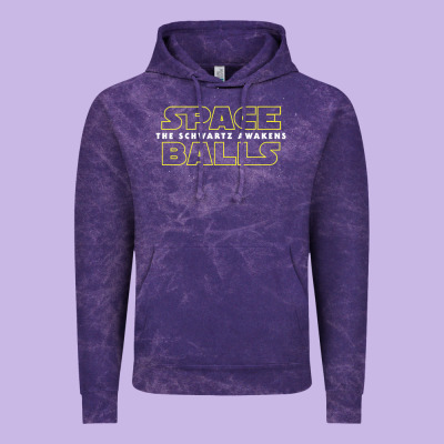 Spaceballs The Schwartz Awakens Vintage Hoodie Designed By Artisfamous