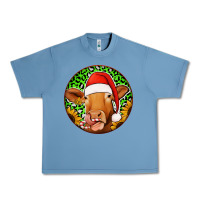 Pebble Blue christmas circle earrings Urban Heavy Tee - Jasminsmagicworld