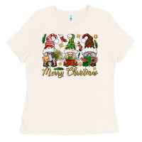Bone Merry Christmas Gnomes Ladies Tee - BundleAndBundleShop