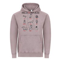 Vintage Zinc animals i can kill with my bare hands Vintage Hoodie - artisFamous