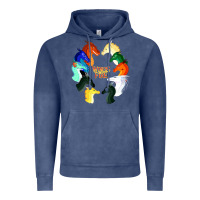 Vintage Denim wings of fire Vintage Hoodie - artisFamous