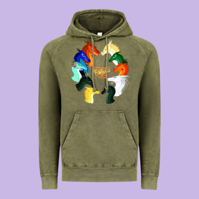 Wings Of Fire Vintage Hoodie Designed By Artisfamous
