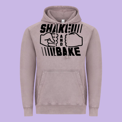 Shake And Bake Vintage Hoodie Designed By Artisfamous