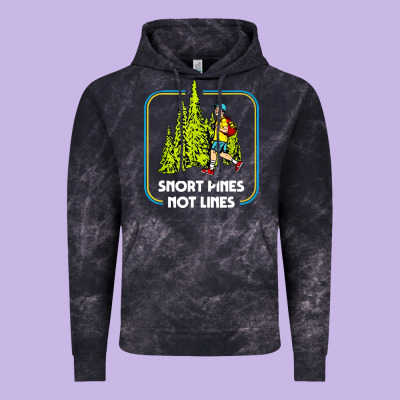 Snort Pines Not Lines Funny Boy Going To School Vintage Vintage Hoodie Designed By Artisfamous