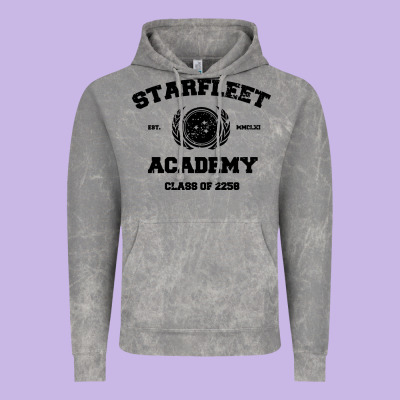 Starfleet Academy Vintage Hoodie Designed By Artisfamous