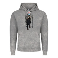 Bernie Sitting In The Cold With Mittens Meme Vintage Hoodie | Teevron