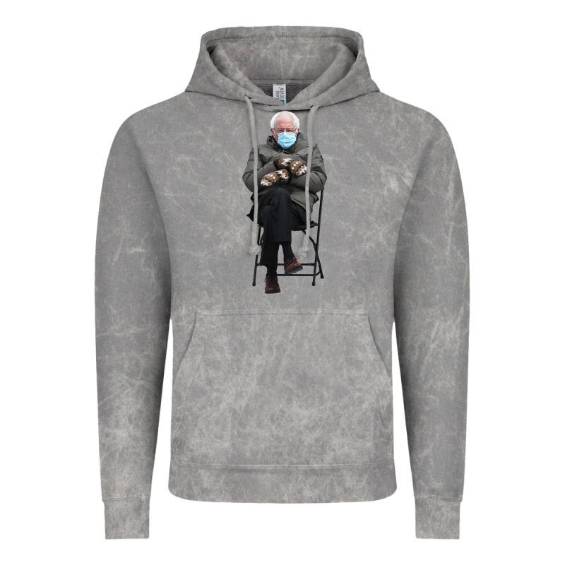 Bernie Sitting In The Cold With Mittens Meme Vintage Hoodie by artisFamous | Teevron