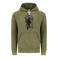 Vintage Olive bernie sitting in the cold with mittens meme Vintage Hoodie - artisFamous